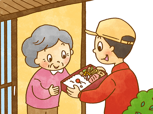 高齢者に人気の宅配食